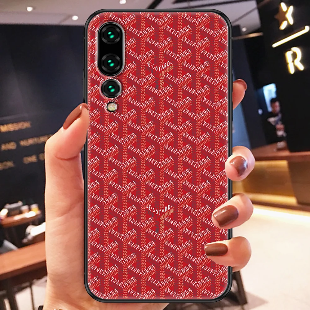 Design Box luxury g-Goyardes Phone case For Huawei P Mate P10 P20 P30 P40 10 20 Smart Z Pro Lite 2019 black pretty Etui luxury
Design Box luxury g-Goyardes Phone case For Huawei P Mate P10 P20 P30 P40 10 20 Smart Z Pro Lite 2019 black pretty Etui luxury