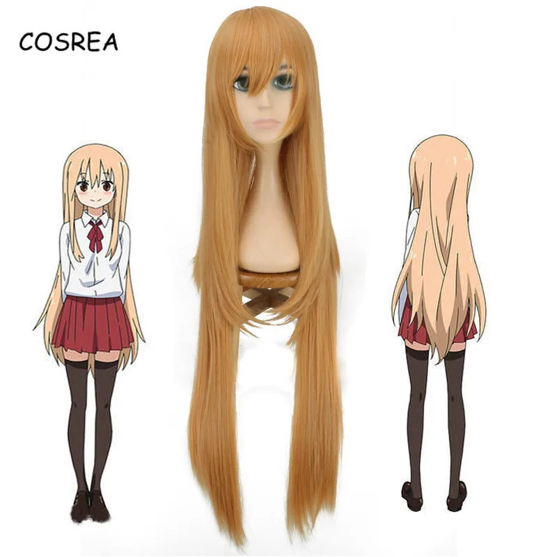 Аниме парик Himouto! Umaru-chan мультипликационный персонаж дома Умару Косплей парики оранжевые длинные прямые синтетические волосы костюм на Хэлл...
Аниме парик Himouto! Umaru-chan мультипликационный персонаж дома Умару Косплей парики оранжевые длинные прямые синтетические волосы костюм на Хэлл...