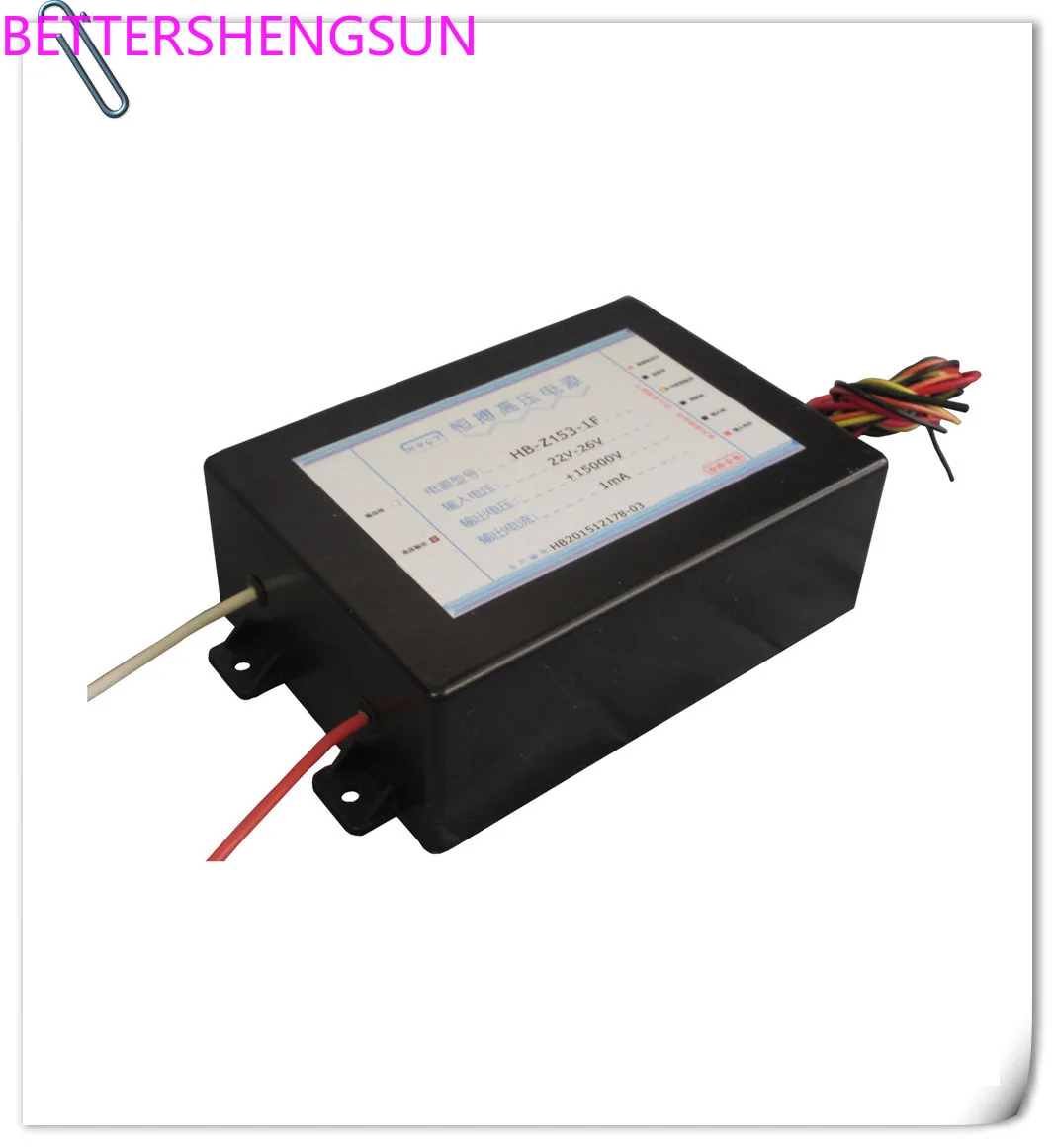 Customized 24V Input 5000V 1mA Lead Type High Voltage Power Supply Module High Voltage Power Supply
Customized 24V Input 5000V 1mA Lead Type High Voltage Power Supply Module High Voltage Power Supply
