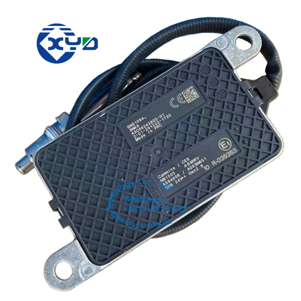 XINYIDA Manufacturer Directly Supply high quality 5594608 A063W651 Nitrogen Oxygen Sensor
XINYIDA Manufacturer Directly Supply high quality 5594608 A063W651 Nitrogen Oxygen Sensor
