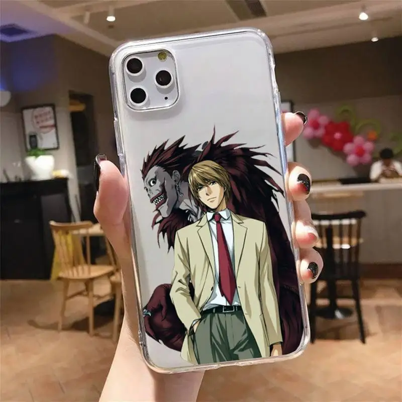 Death Note Ryuk kira Phone Case for iPhone 12 Mini 11 Pro X XS Max XR 8 7 6 6s Plus Soft TPU Protect Cover
Death Note Ryuk kira Phone Case for iPhone 12 Mini 11 Pro X XS Max XR 8 7 6 6s Plus Soft TPU Protect Cover