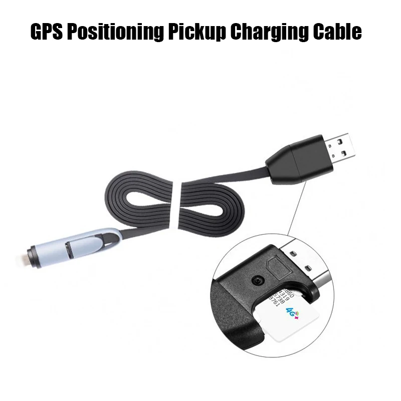 GPS Locator Voice Listening Cable for Micro USB IOS Anti-lost GPS Position Pickup Voice Actives Charging Line for Android iPhone
GPS Locator Voice Listening Cable for Micro USB IOS Anti-lost GPS Position Pickup Voice Actives Charging Line for Android iPhone