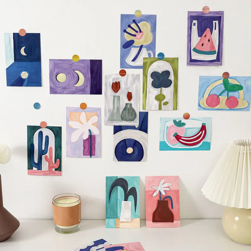 Poster 15PCS Art style abstract flowers dormitory bedroom bedroom wall background photo poster wall decoration wall sticker card
Poster 15PCS Art style abstract flowers dormitory bedroom bedroom wall background photo poster wall decoration wall sticker card