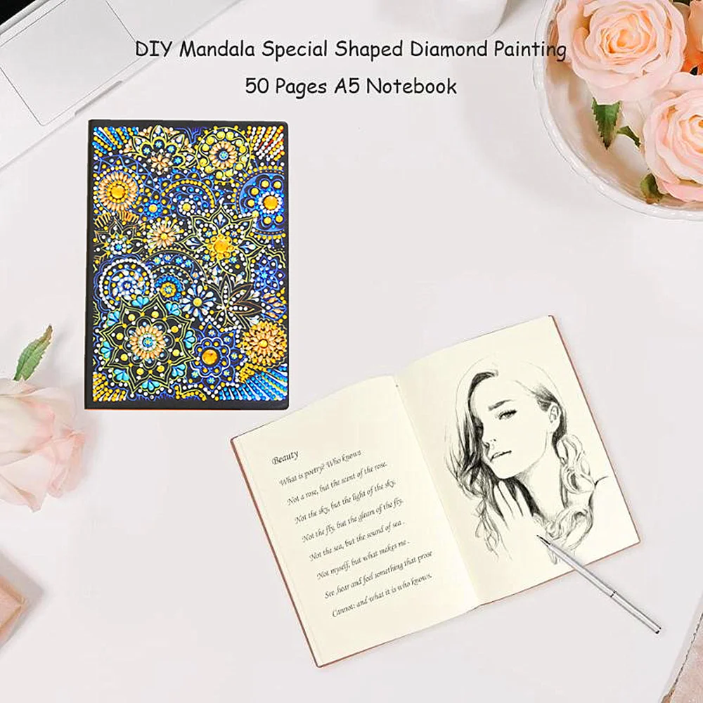 Special Shape Diamond Painting Note Book Embroidery Derivative Semi-finished Mosaic Cover 64 Page Blank Notebook Christmas Gifts
Special Shape Diamond Painting Note Book Embroidery Derivative Semi-finished Mosaic Cover 64 Page Blank Notebook Christmas Gifts