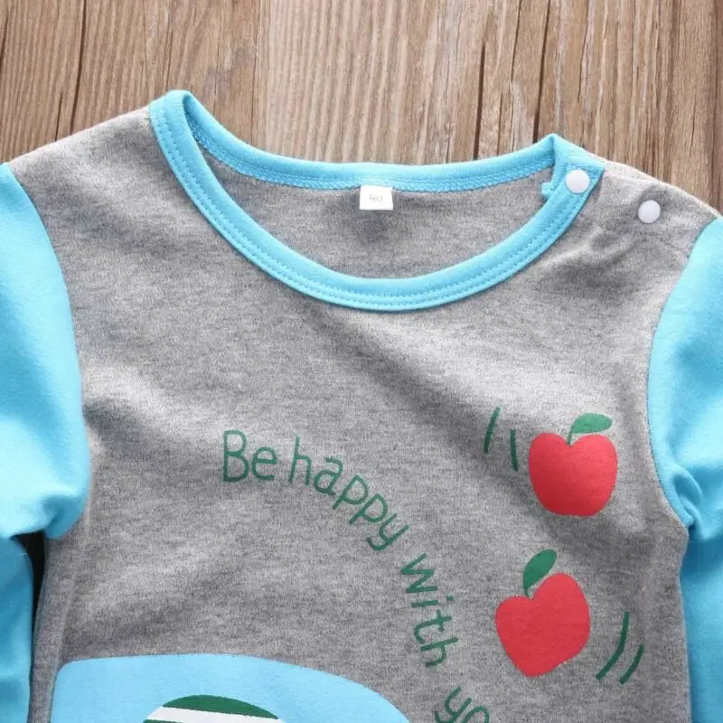 Emmababy Демисезонный с длинными рукавами персонажами из мультфильмов комбинезон