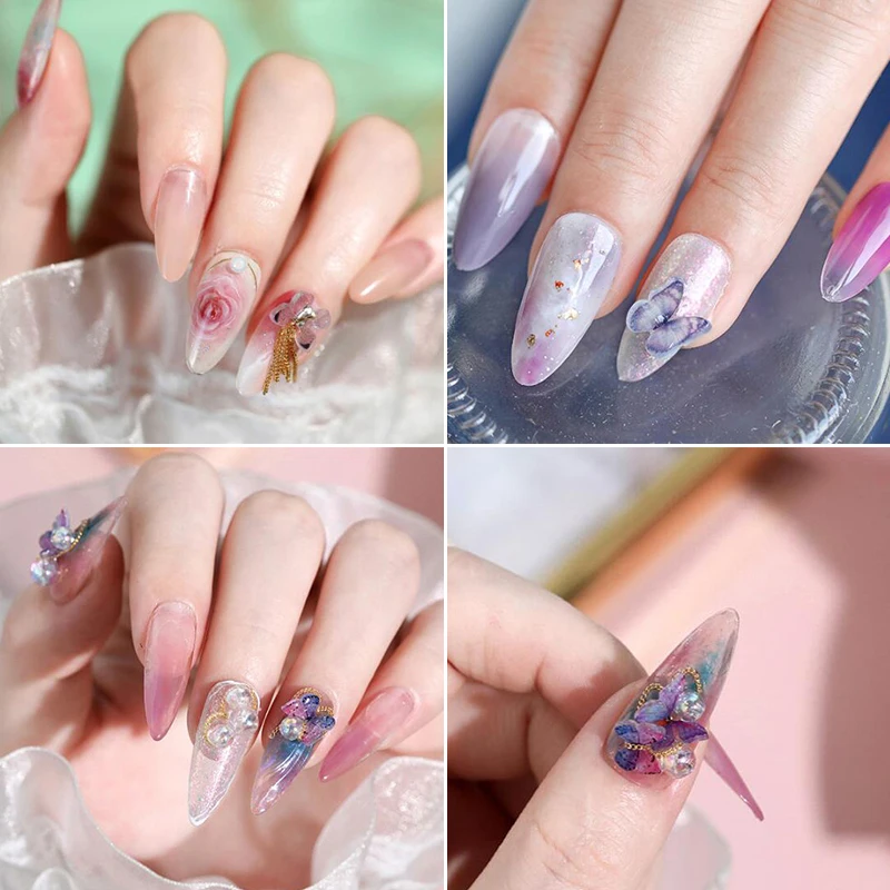 3D Colorful AB Crystal Butterfly Nail Art Decorations Pearls Holographic DIY Nails Rhinestones Accessories
3D Colorful AB Crystal Butterfly Nail Art Decorations Pearls Holographic DIY Nails Rhinestones Accessories