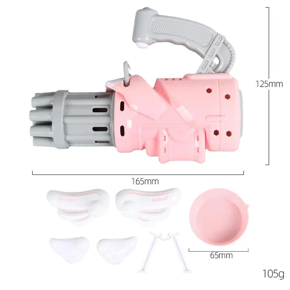 Bubble Gun Rotary Tube Bubble Machine Gun Automatic Bubble Blower Children Blowing Bubble Toys Fidget Toys 
Bubble Gun Rotary Tube Bubble Machine Gun Automatic Bubble Blower Children Blowing Bubble Toys Fidget Toys