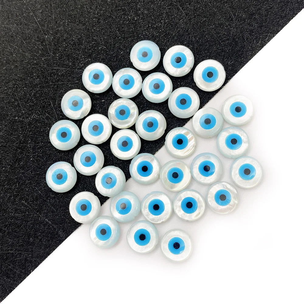 Evil Eye Natural Pearl Shell Beads for Bracelets and Necklaces DIY Making Strap Jewelry Discovery Accessories Gift Charm 4-20mm
Evil Eye Natural Pearl Shell Beads for Bracelets and Necklaces DIY Making Strap Jewelry Discovery Accessories Gift Charm 4-20mm