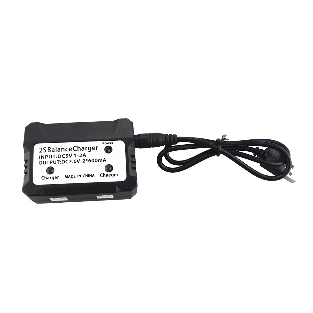 Аккумулятор HIINST 2 шт. + зарядное устройство в 1 с USB-кабелем для дрона MJX B4W D88 EX3 HS550 RC |