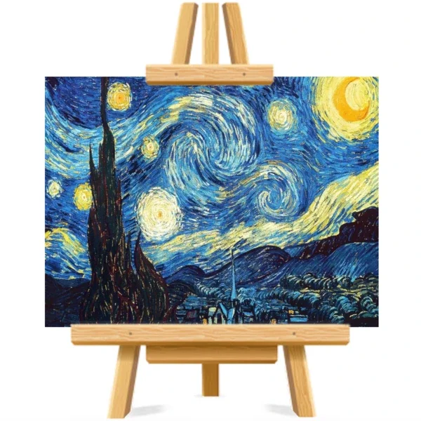 Van Gogh Starry Sky Picture DIY Painting By Numbers Colouring Zero Basis HandPainted Oil Painting Unique Gift Home Decor
Van Gogh Starry Sky Picture DIY Painting By Numbers Colouring Zero Basis HandPainted Oil Painting Unique Gift Home Decor