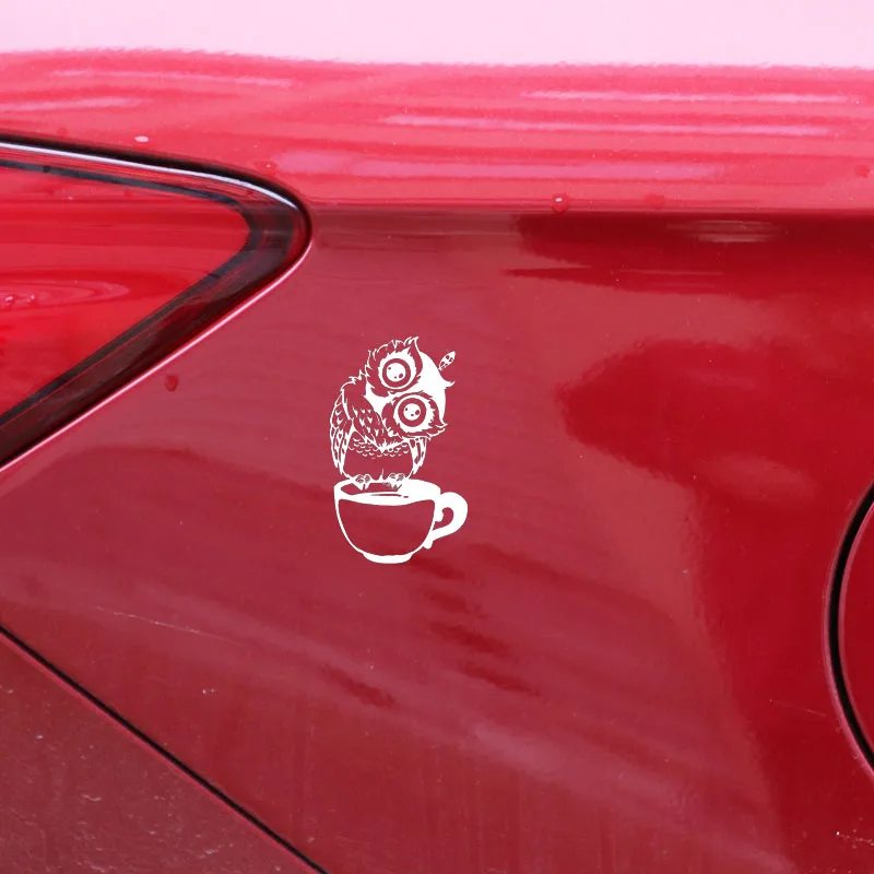 Vinyl Car stickers Decals Motorcycle Accessories Car-Window Decorative Goods PVC 15cmx9cm Funny owl and tea cup
Vinyl Car stickers Decals Motorcycle Accessories Car-Window Decorative Goods PVC 15cmx9cm Funny owl and tea cup