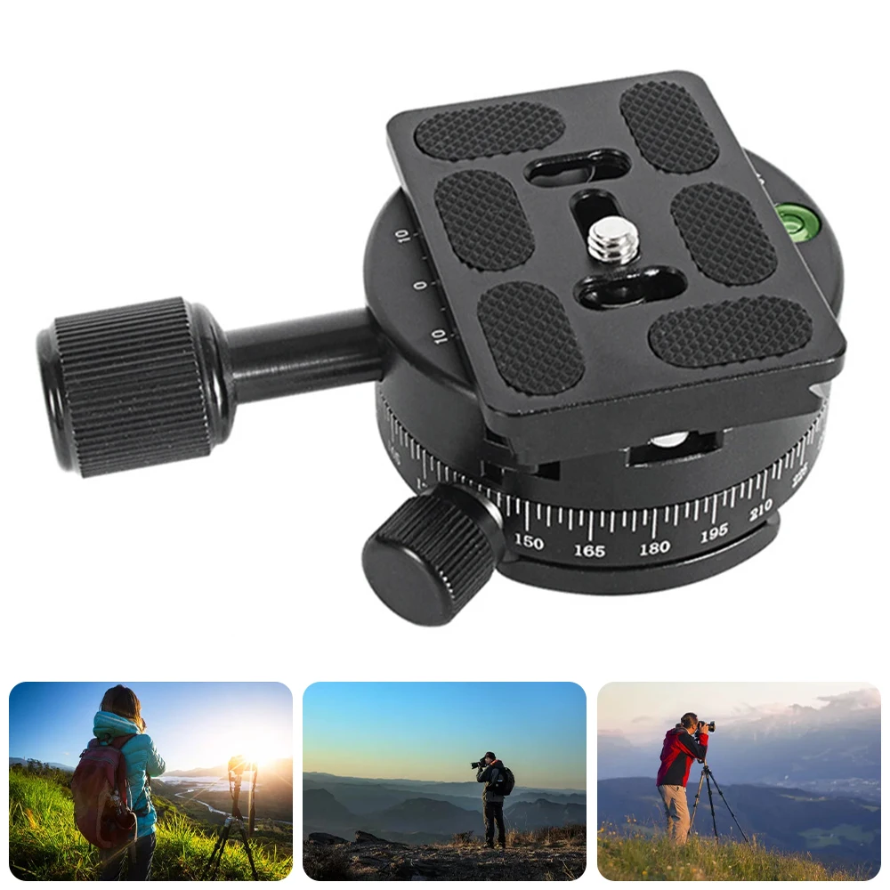 TRAVOR Camera Accessories Quick Release Plate Set 360 Degree Gimbal Quick Clamping Seat For Canon Nikon Sony SLR Camera
TRAVOR Camera Accessories Quick Release Plate Set 360 Degree Gimbal Quick Clamping Seat For Canon Nikon Sony SLR Camera