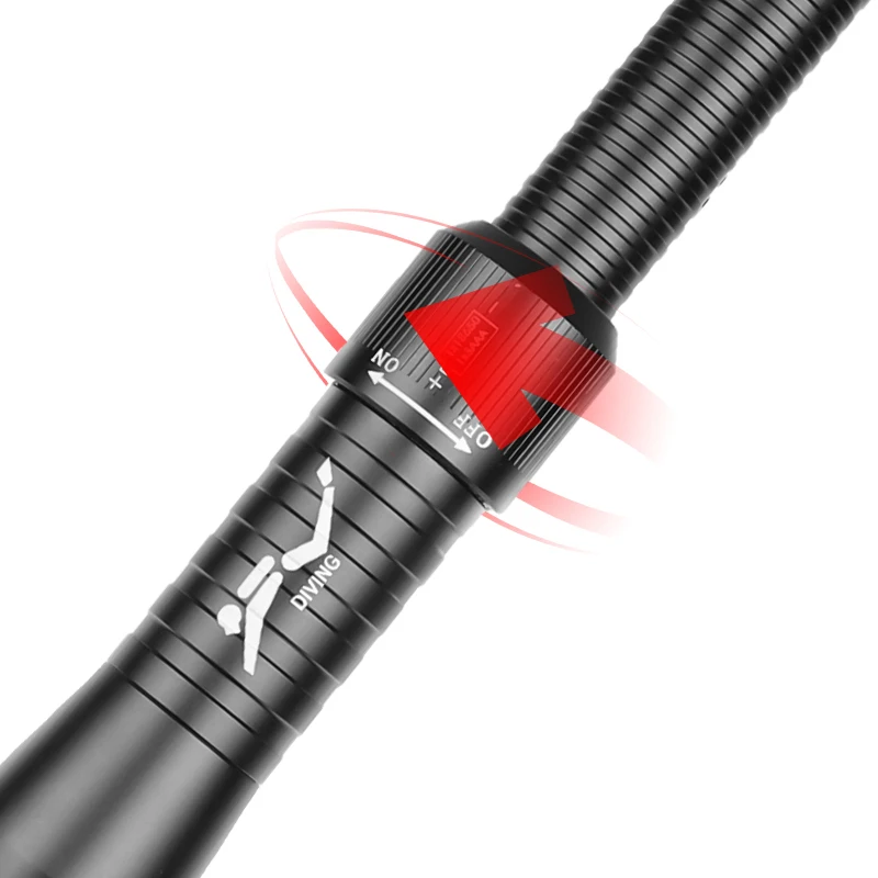LED Flashlight With XML T6 LED Lamp Beads Waterproof Torch Fixed Focus Lighting Modes Multi-function With Safety Hammer
LED Flashlight With XML T6 LED Lamp Beads Waterproof Torch Fixed Focus Lighting Modes Multi-function With Safety Hammer