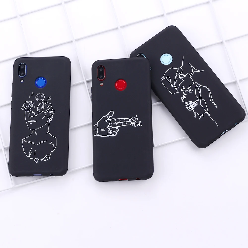 Силиконовый чехол для телефона Samsung A41 S8 S9 S10 S10e S20 Plus Note 8 9 10 A7 | Мобильные телефоны и