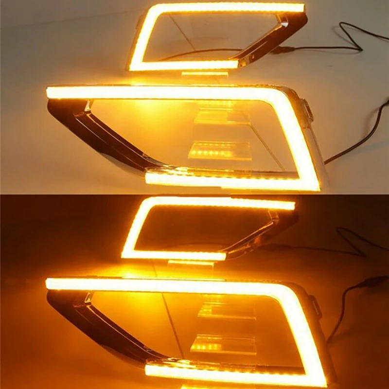 Pair Led Daytime Running Lights Drl Yellow Turn Signals for Atlas Teramont 2018-2020
Pair Led Daytime Running Lights Drl Yellow Turn Signals for Atlas Teramont 2018-2020