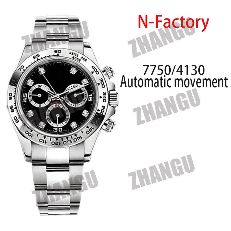 AAA men's automatic mechanical watch Daytona 116500 Noob V4 904L stainless steel 4130 movement 1:1 best version replica
AAA men's automatic mechanical watch Daytona 116500 Noob V4 904L stainless steel 4130 movement 1:1 best version replica