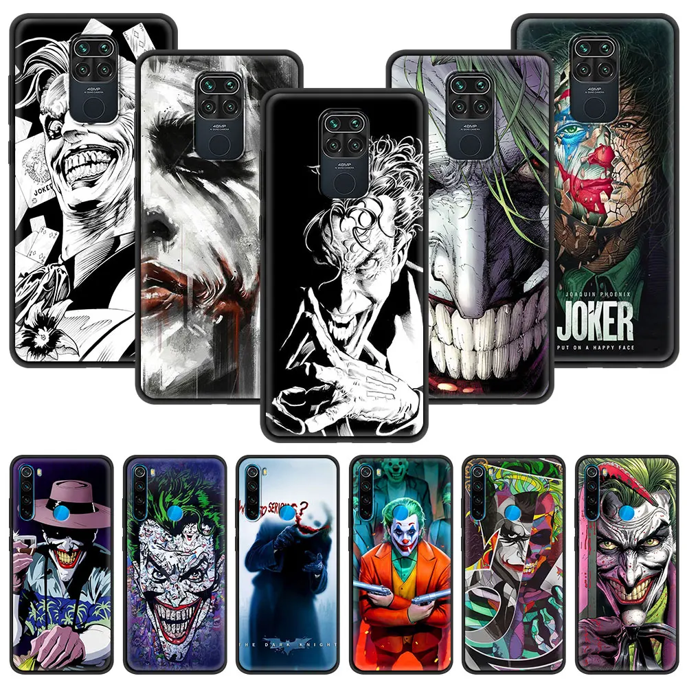Joker Clown Heros For Redmi Note 7 8 8T 9 Case Soft TPU Silicon Cover Phone Cases For Redmi 8 8A 9 9A 9C Note 9S 10 Pro Funda
Joker Clown Heros For Redmi Note 7 8 8T 9 Case Soft TPU Silicon Cover Phone Cases For Redmi 8 8A 9 9A 9C Note 9S 10 Pro Funda