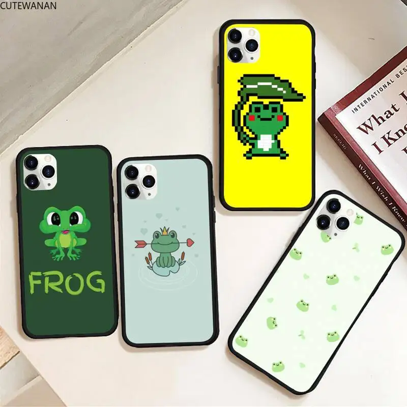Cute frog Phone Case Rubber for iPhone 11 pro XS MAX 8 7 6 6S Plus X 5S SE 2020 XR case
Cute frog Phone Case Rubber for iPhone 11 pro XS MAX 8 7 6 6S Plus X 5S SE 2020 XR case