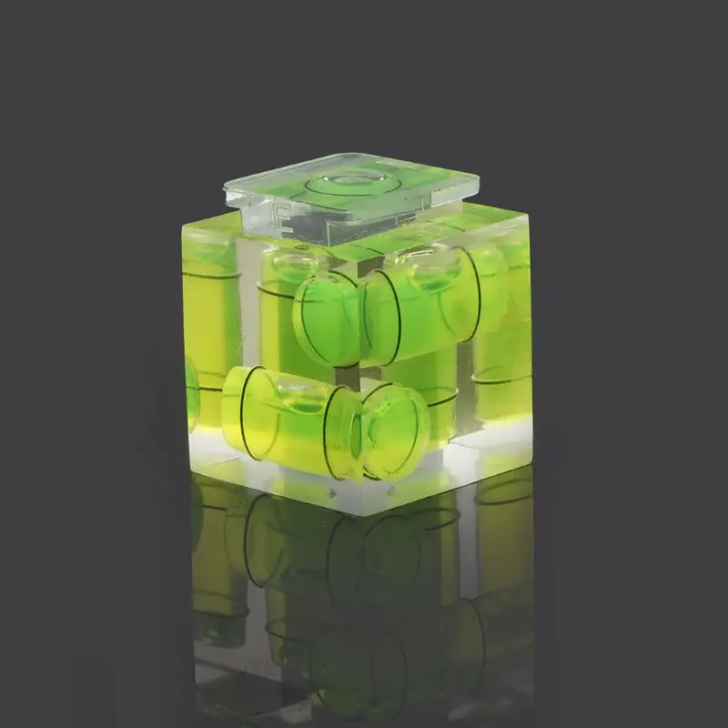 One/Two/Three-Dimensional Bubble Spirit Level For Camera Level Adapter For Cameras Measure Tools
One/Two/Three-Dimensional Bubble Spirit Level For Camera Level Adapter For Cameras Measure Tools