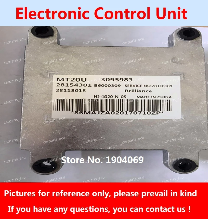 ECU MT20U 28082172 3084953 4G93 For Jinbei 4G20 Car Engine Computer/28154301 3095983 B6000309 28118018/28094176 B2100119
ECU MT20U 28082172 3084953 4G93 For Jinbei 4G20 Car Engine Computer/28154301 3095983 B6000309 28118018/28094176 B2100119