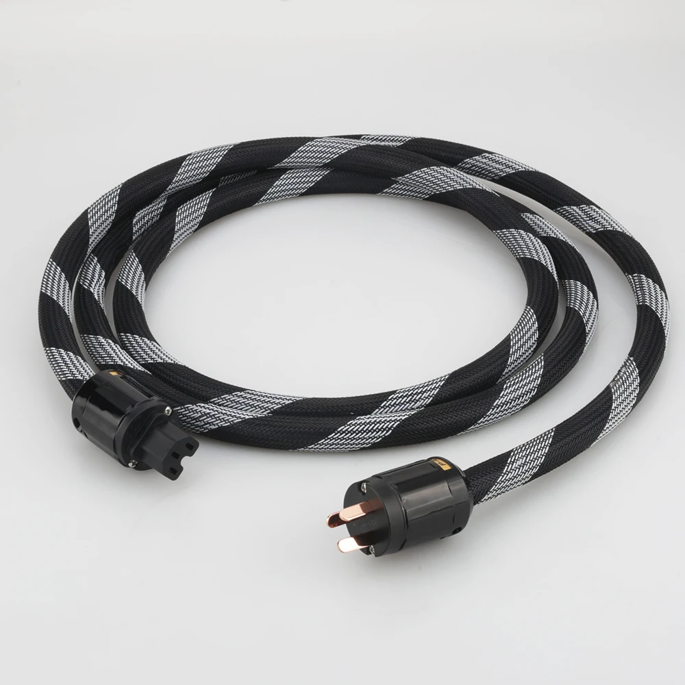 P101+DW22 Pure Copper 3 Prong AU Power cable AC Audiophile Australia Plug IEC C13 Audiophile HIFI 240V
P101+DW22 Pure Copper 3 Prong AU Power cable AC Audiophile Australia Plug IEC C13 Audiophile HIFI 240V