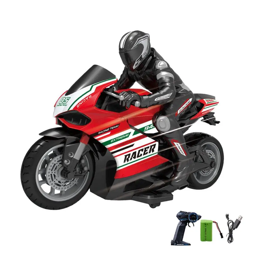 1: 10 4 Channel Remote Control Motorcycle 2.4G Remote Control 4 Channel Remote Control Toys Birthday Gift
1: 10 4 Channel Remote Control Motorcycle 2.4G Remote Control 4 Channel Remote Control Toys Birthday Gift