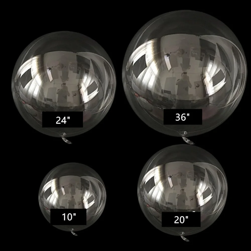 50/30/10Pcs 18"20"24"36" No Wrinkle Bobo Transparent Clear Balloons Wedding Birthday Christmas DIY Party Decor Helium Balloons
50/30/10Pcs 18"20"24"36" No Wrinkle Bobo Transparent Clear Balloons Wedding Birthday Christmas DIY Party Decor Helium Balloons