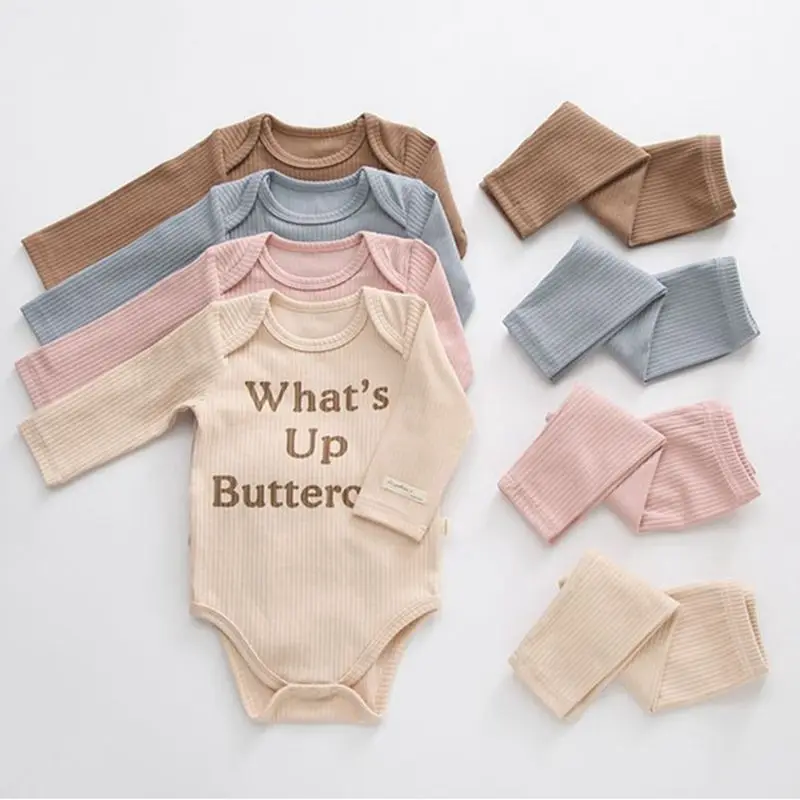 2021 Newborn Cotton Baby Boys Girls Clothes Set Spring Autumn Baby Long Sleeve Bodysuit Tops Pants Letter Print Baby Costume
2021 Newborn Cotton Baby Boys Girls Clothes Set Spring Autumn Baby Long Sleeve Bodysuit Tops Pants Letter Print Baby Costume