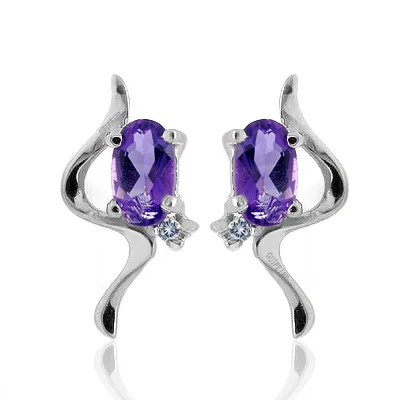 Simple Silver Earrings with Gemstones 3mmx5mm Natural Amethyst Earrings 925 Silver Amethyst Stud Earrings Gift for Woman
Simple Silver Earrings with Gemstones 3mmx5mm Natural Amethyst Earrings 925 Silver Amethyst Stud Earrings Gift for Woman