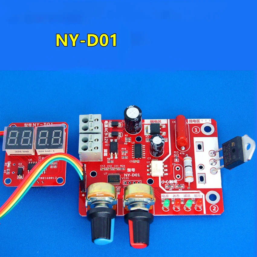 AC 9-12V 3W 50/60HZ Spot Welder Single Pulse Time Control Board 41A Current Controller 0.36 Digital Tube Display Spot Welding
AC 9-12V 3W 50/60HZ Spot Welder Single Pulse Time Control Board 41A Current Controller 0.36 Digital Tube Display Spot Welding