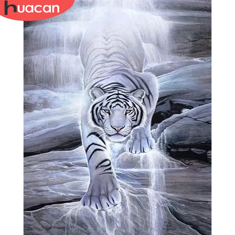 HUACAN Алмазная вышивка животные картины из алмазов тигр Алмазная мозаика вышивка крестом домашнего декора
HUACAN Алмазная вышивка животные картины из алмазов тигр Алмазная мозаика вышивка крестом домашнего декора