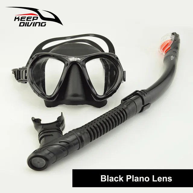

Professional Full-dry Snorkel and Foldable Mask Set Breath Tube Light Weight for Scuba Diving Snorkeling Swimming Coated Goggles