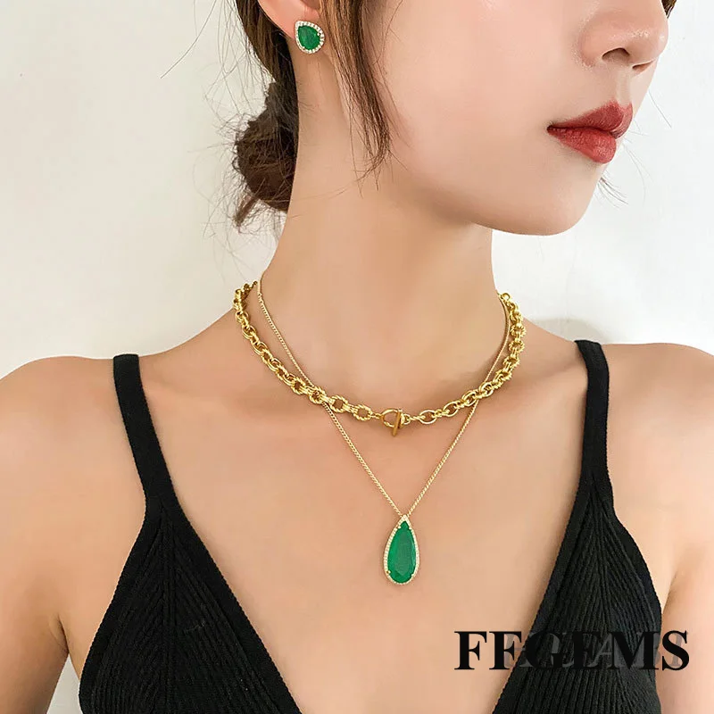 FFGems бразильский Paraiba изумруд Серебро Золото Зеленая капля фотоэлемент для женщин ювелирные изделия оптом подарок Вечерние
FFGems бразильский Paraiba изумруд Серебро Золото Зеленая капля фотоэлемент для женщин ювелирные изделия оптом подарок Вечерние