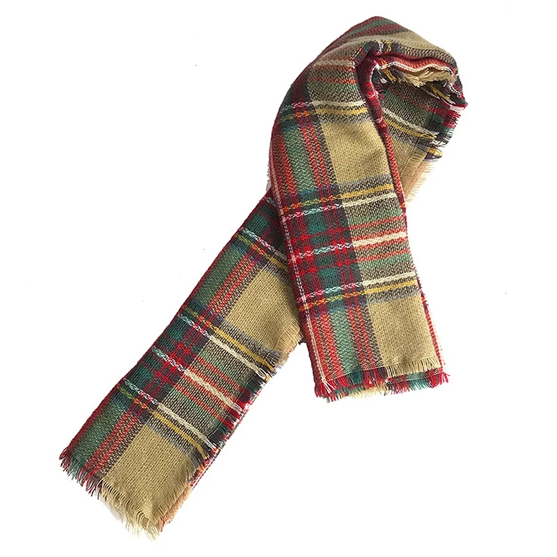 Hot kf-Winter Triple-cornered Scarf for Women Shawl Imitation Cashmere Plaid Scarves Blanket Warm and Soft
Hot kf-Winter Triple-cornered Scarf for Women Shawl Imitation Cashmere Plaid Scarves Blanket Warm and Soft