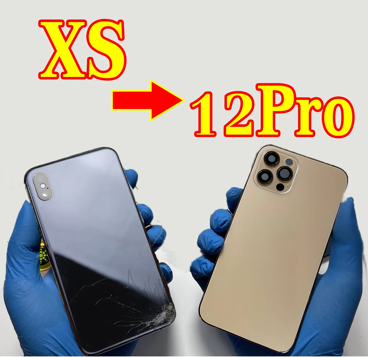 OEM Chassis For iPhone Xs upgrage to iPhone 12Pro Housing,for iPhone Xs Housing like 12,Cover for iPhone xs.Replacement parts 
OEM Chassis For iPhone Xs upgrage to iPhone 12Pro Housing,for iPhone Xs Housing like 12,Cover for iPhone xs.Replacement parts