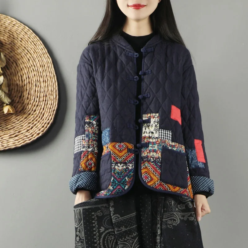 Китайские Топы Cheongsam, зимние парки, пальто на пуговицах, теплые пальто с цветочным принтом, ретро куртка, Восточная одежда в китайском стиле ...
Китайские Топы Cheongsam, зимние парки, пальто на пуговицах, теплые пальто с цветочным принтом, ретро куртка, Восточная одежда в китайском стиле ...