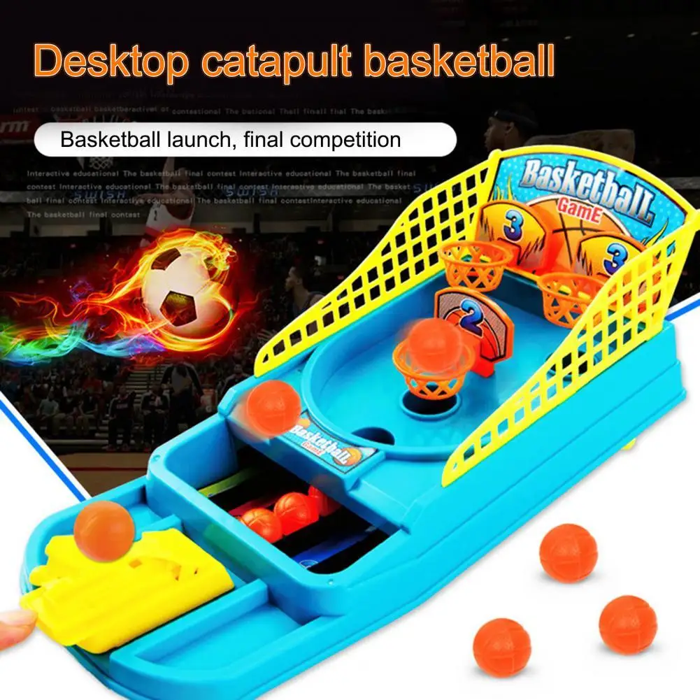 Lightweight 1 Set Interesting Stress-Relieving Desktop Basketball Toy Hand Training for Leisure Time
Lightweight 1 Set Interesting Stress-Relieving Desktop Basketball Toy Hand Training for Leisure Time