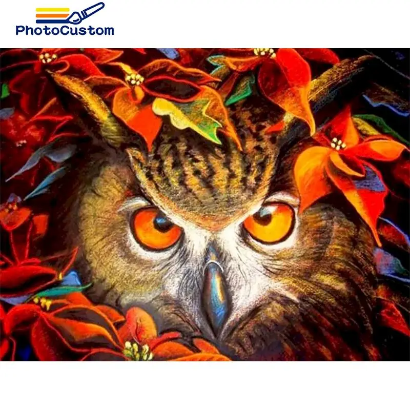 PhotoCustom diy Picture By Number owl Animals Handpainted Acrylic Home Decor Oil Painting By Numbers Gift Drawing
PhotoCustom diy Picture By Number owl Animals Handpainted Acrylic Home Decor Oil Painting By Numbers Gift Drawing