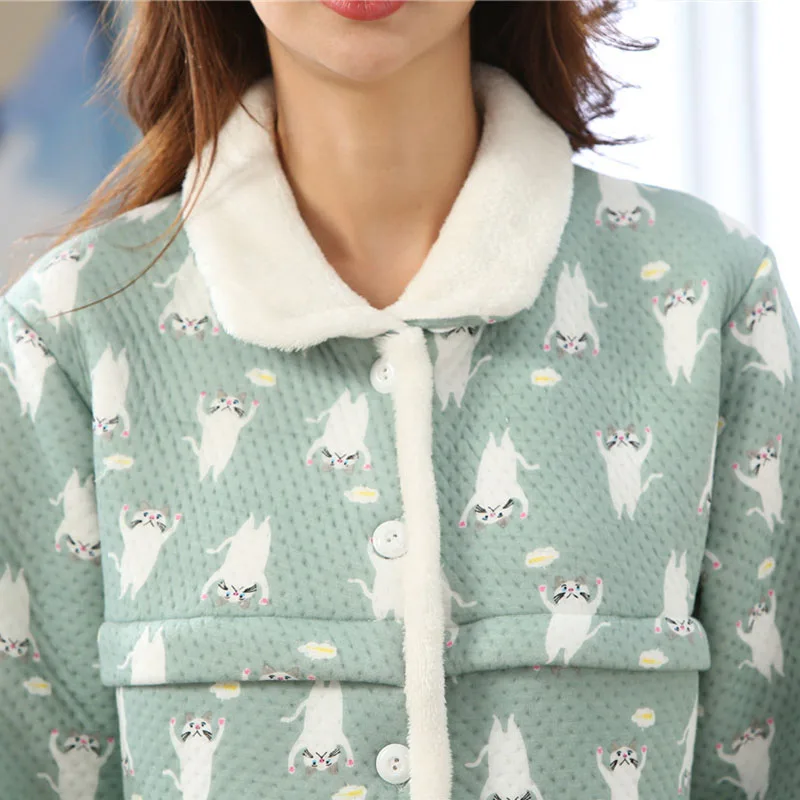 Korean Fashion Maternity Pajamas Set Cartoon Outdoors Nursing Suit Sleepwear Winter Pregnancy Clothes Underwear Nightwear
Korean Fashion Maternity Pajamas Set Cartoon Outdoors Nursing Suit Sleepwear Winter Pregnancy Clothes Underwear Nightwear
