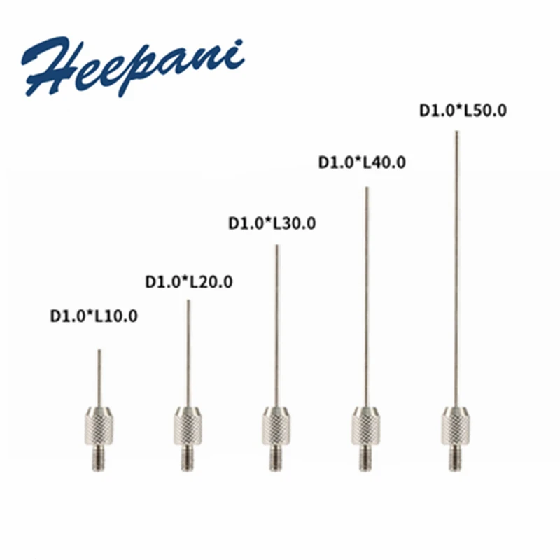 Tungsten steel flat measure pin head dial indicator needle M2.5 thread centimete probe D0.5xL5 - D2xL50 precision stylus styli 
Tungsten steel flat measure pin head dial indicator needle M2.5 thread centimete probe D0.5xL5 - D2xL50 precision stylus styli