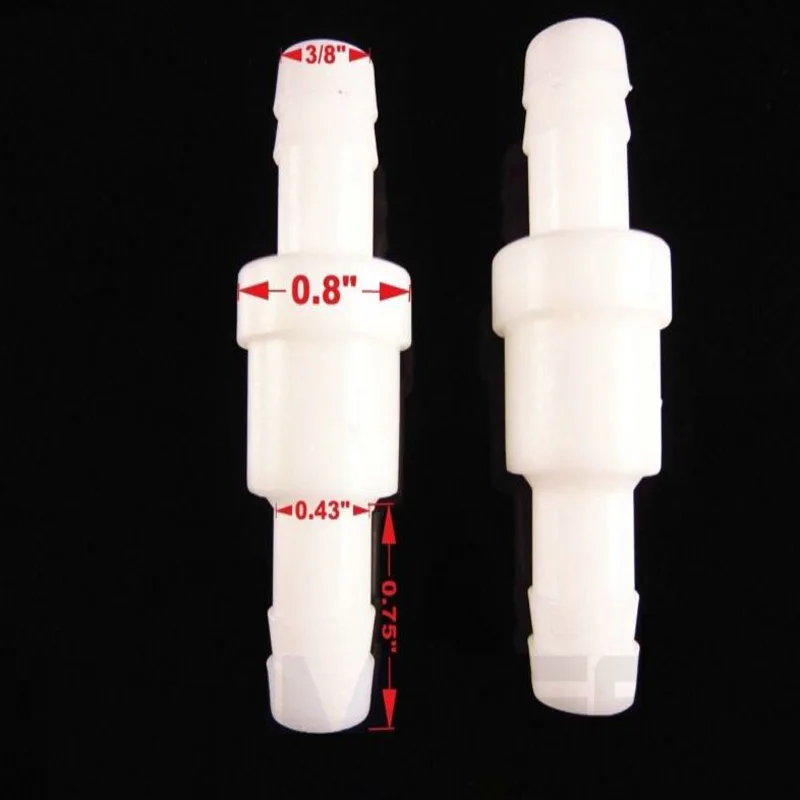 1pcsPlastic One-Way 10mmNon-Return Water Inline Fluids Check Valves for Fuel Gas Liquid
1pcsPlastic One-Way 10mmNon-Return Water Inline Fluids Check Valves for Fuel Gas Liquid