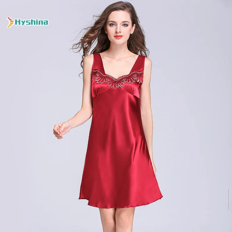 Summer silk sexy nightdress women's summer lace sleeveless loose oversized pajamas
Summer silk sexy nightdress women's summer lace sleeveless loose oversized pajamas