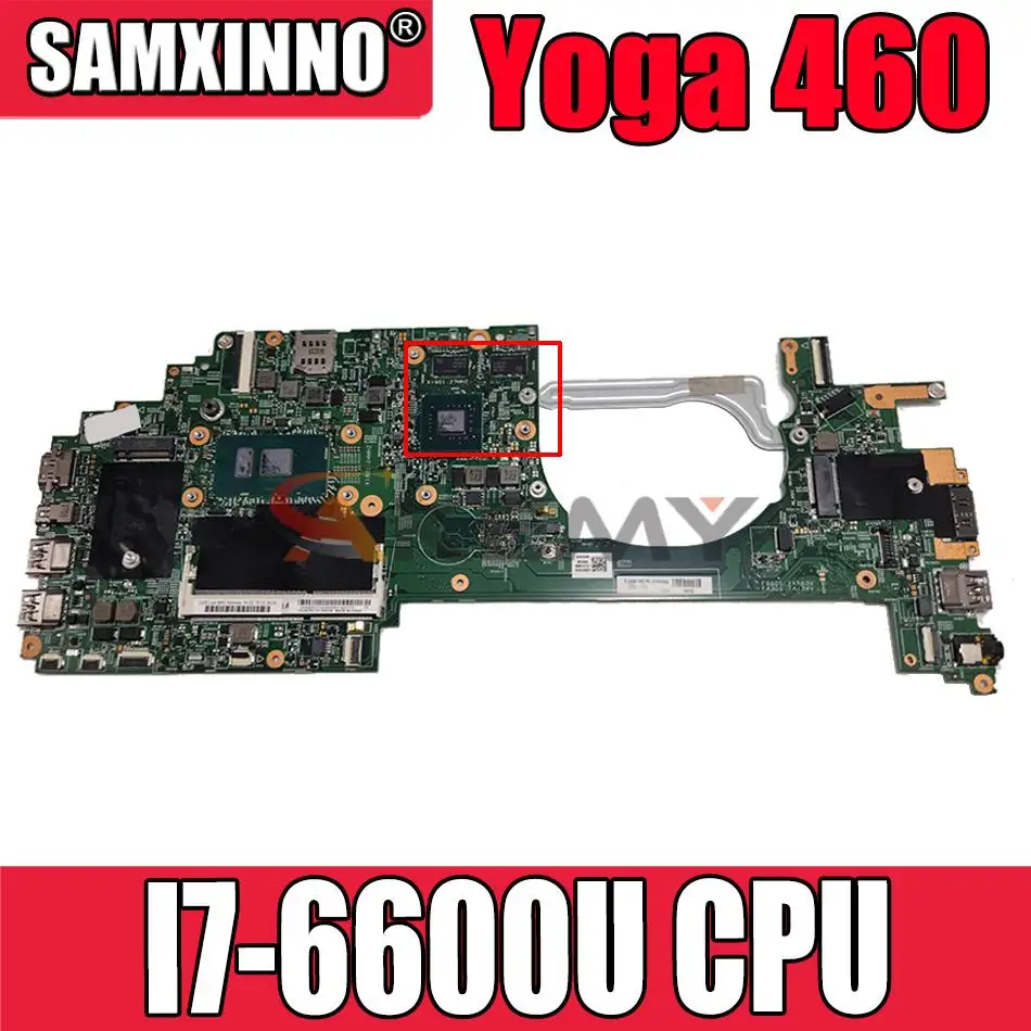 Материнская плата для ноутбука Lenovo Thinkpad P40 Yoga 460 с SR2F1 I7-6600U CPU FRU 01AW419 01HY678 448.05106.0031
Материнская плата для ноутбука Lenovo Thinkpad P40 Yoga 460 с SR2F1 I7-6600U CPU FRU 01AW419 01HY678 448.05106.0031