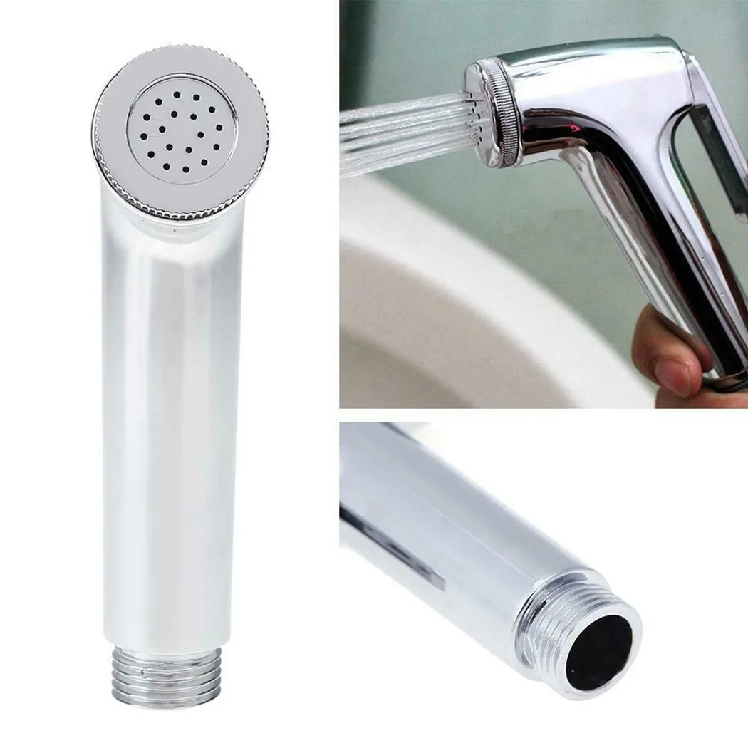 ABS 1/2 Interface Handheld Bathroom Toilet Bidet Sprayer Shower Head Water Nozzle Spray Sprinkler With Switch On The Handle
ABS 1/2 Interface Handheld Bathroom Toilet Bidet Sprayer Shower Head Water Nozzle Spray Sprinkler With Switch On The Handle