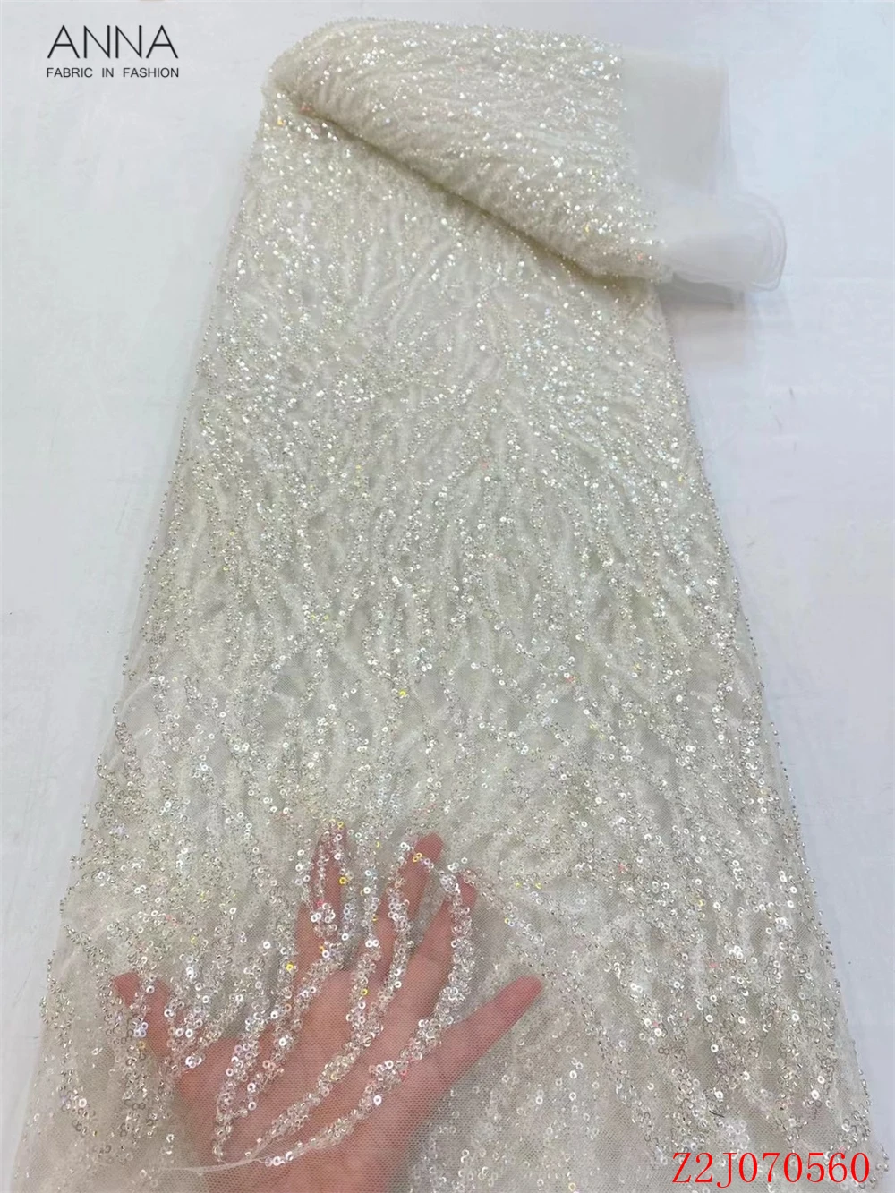 Anna french high grade lace handmade bead fabric with sequins 5 yard for sewing gorgeous and luxurious dress african lace fabric
Anna french high grade lace handmade bead fabric with sequins 5 yard for sewing gorgeous and luxurious dress african lace fabric