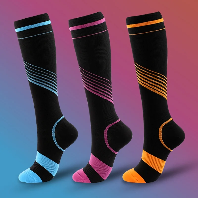Unisex Compression Stockings Blood Circulation Promotion Slimming Elastic Socks Long Tube Varicose Veins Marathon Sports Socks
Unisex Compression Stockings Blood Circulation Promotion Slimming Elastic Socks Long Tube Varicose Veins Marathon Sports Socks