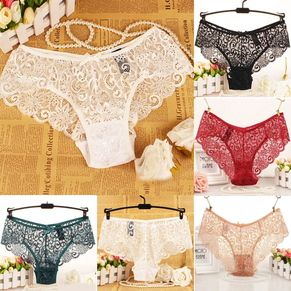 Women Fashion Lace S-XL Thongs Panties Briefs Sexy Floral Women's Underwear Lingerie Hot Sale
Women Fashion Lace S-XL Thongs Panties Briefs Sexy Floral Women's Underwear Lingerie Hot Sale