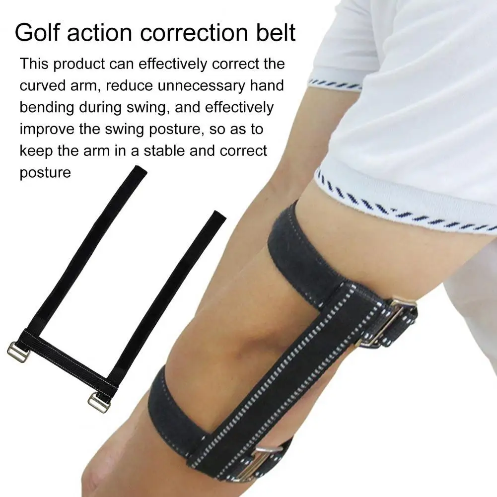 Golf Arm Alerter Brace Wear Resistant Polyester Rust-proof Golf Action Correction Belt Golf Elbow Brace for Outdoor
Golf Arm Alerter Brace Wear Resistant Polyester Rust-proof Golf Action Correction Belt Golf Elbow Brace for Outdoor