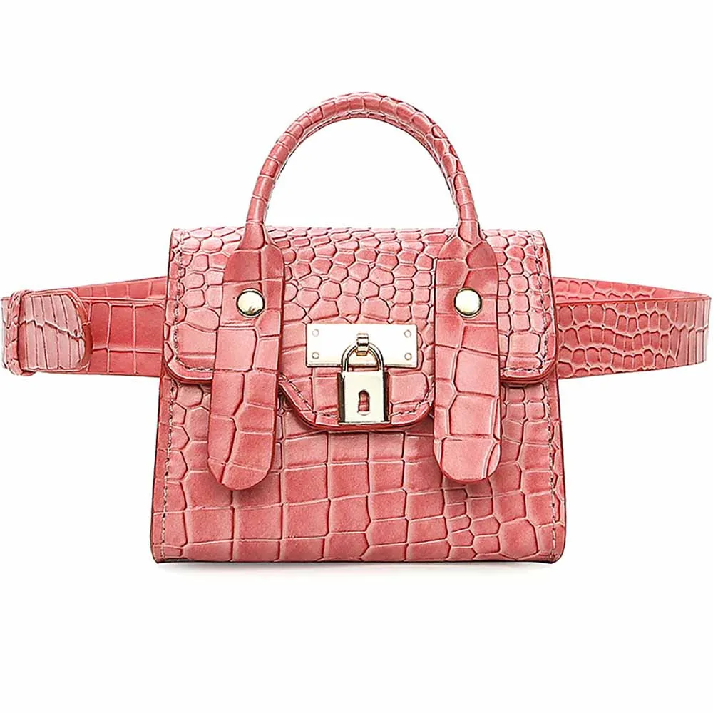 Women Brand Waist Bag Female Luxury Designer Handbags Small Rivet Shoulder Flaps For Ladies Shopper High Quality Crossbody Bags
Women Brand Waist Bag Female Luxury Designer Handbags Small Rivet Shoulder Flaps For Ladies Shopper High Quality Crossbody Bags