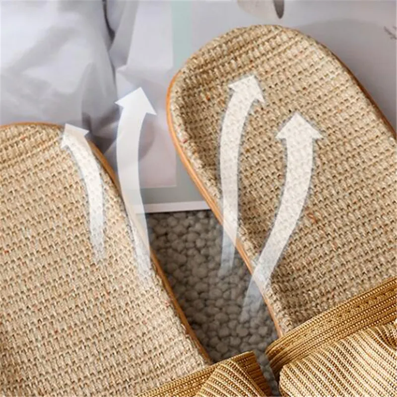Bowknot Household Cool Linen Slippers Women Summer Indoor Non-slip Resistance Couples Home Slippers Shoes Woman Zapatillas Mujer
Bowknot Household Cool Linen Slippers Women Summer Indoor Non-slip Resistance Couples Home Slippers Shoes Woman Zapatillas Mujer